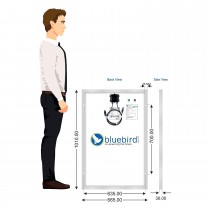 100 Watt 12 Volt Polycrystalline Solar Panels Bluebird