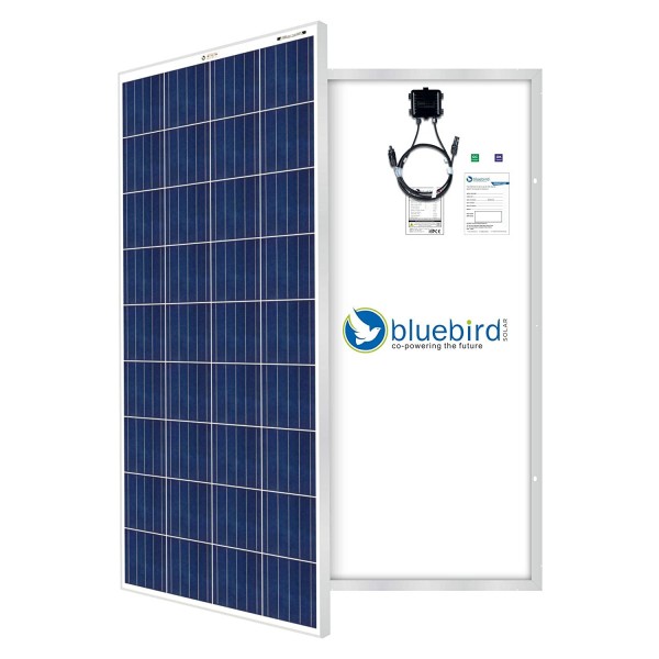 Bluebird 165 Watt 12 Volt Polycrystalline Solar Panels