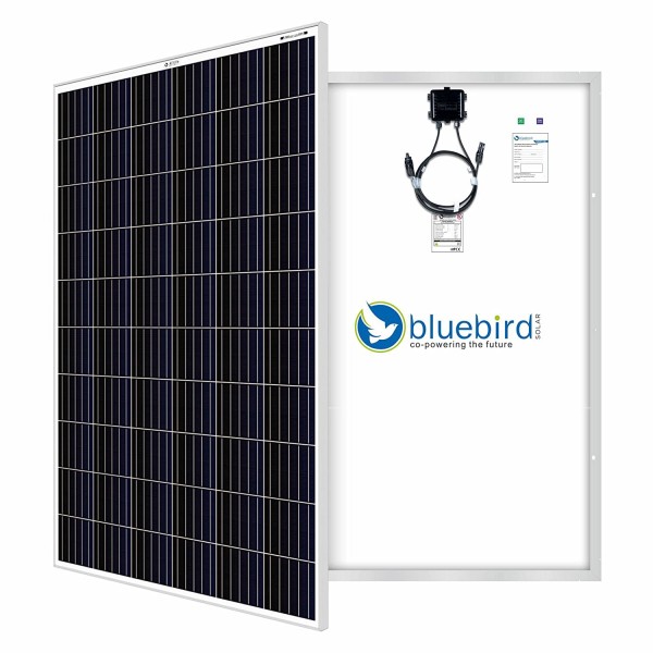 Bluebird 325 Watt 24 Volt Mono crystalline PERC Solar Panels, BIS Certified