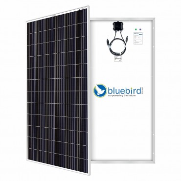 Bluebird 375 Watt 24 Volt Mono crystalline PERC Solar Panels, BIS Certified