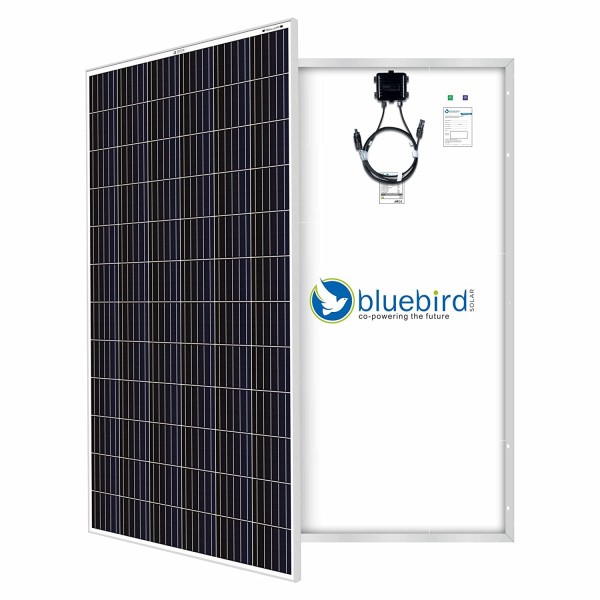 Bluebird 375 Watt 24 Volt Mono crystalline PERC Solar Panels, BIS Certified