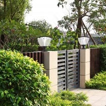 Solar Gate pillar lights