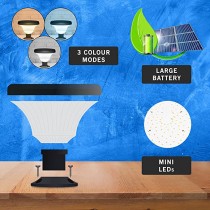 Solar Gate pillar lights