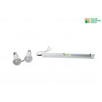 6W 12V LED Tubelight for DC Home Lighting Systems - Set of Two Bulb Pieces