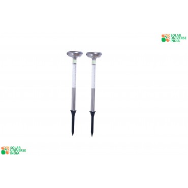 Garden, Boundary & Gate Lamp With Color Changing LED (Floor Mounted Pack of 2)