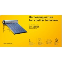 200 LPD ETC V-Guard VHot Pressurized Solar Water Heater