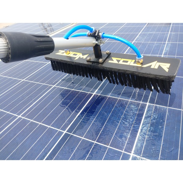 Waterfed Telescopic Solar Panel Cleaning Brush - 6 mtr