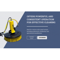 MOTORIZED WET+DRY COMBO CLEANING MACHINE WITHOUT BATTERY WITH 6METER POLE