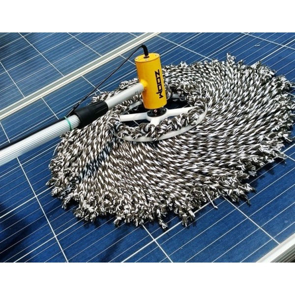 MOTORIZED SINGLE HEAD DRY CLEANING MACHINE WITH BATTERY WITH 6 METER POLE 