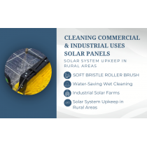 MOTORIZED HORIZONTAL WET ROLLING MACHINE WITHOUT BATTERY WITH 3 METER POLE