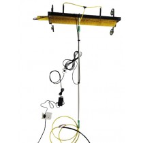 MOTORIZED HORIZONTAL WET ROLLING MACHINE WITHOUT BATTERY WITH 3 METER POLE