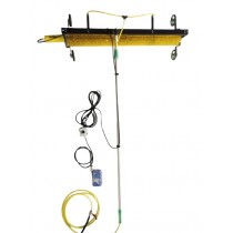 MOTORIZED HORIZONTAL WET ROLLING MACHINE WITH BATTERY WITH 6METER POLE