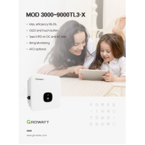 Growatt 8 Kwatt, 3Phase MOD 8000TL3-X On-Grid Solar Power Inverter