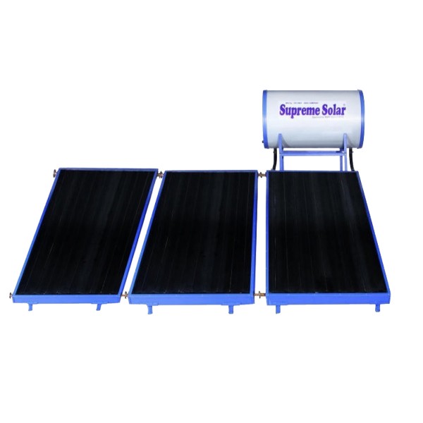 300 LPD Normal Pressure FPC Supreme Solar Water Heater with (2 x 1) m panel size